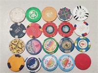 20 California Casino Chips