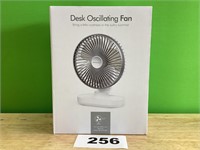 Chargeable Oscillating Desk Fan