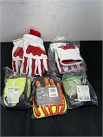 lot of gloves
