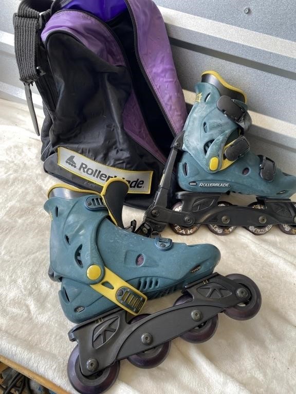 Rollerblades with Carrying Case