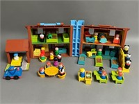 Vintage Fisher Price Family Tudor Play House