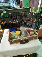 Tool case with tools