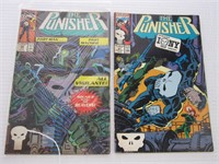 7 THE PUNISHER COMICBOOKS-1990