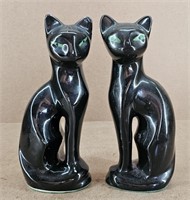 2pc Black Cats - ceremaic