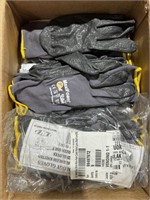 Case of XL Rubber Coated Gloves