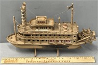 Japanese Mark Twain Steamboat Model