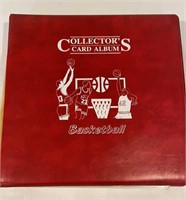 Red Basketball album with 92’ Wild Cards -