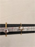 2 Rings Sizes 5 & 6 1/2 plus other Jewelry