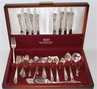 56PC ROGERS ETERNALLY YOURS FLAT WARE SET