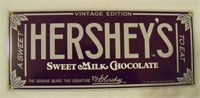 Vintage HERSHEY'S Chocolate Porcelain on Steel