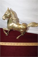 Solid Brass Mustang Horse