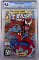 Spider-Man Unlimited #1 - Maxiumum Carnage CGC 9.8