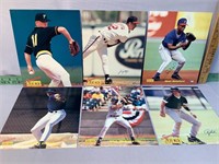 6 Signature Rookies Signed 8x10 pictures