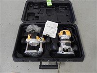 DeWalt router with case