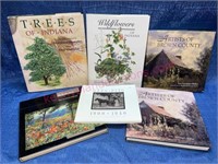 (6) Indiana Artists books