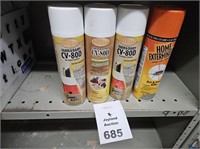 4 Cans of Insect Control Spray