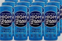 6 Cases High Brew Coffee Mexican Vanilla