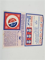 1976 American Oil co Political Pin on Card