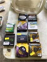 10- boxes various fishing line