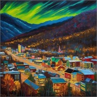 Northern Lights Pigeon Forge by Van Gogh Limited