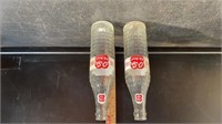 Vintage O-So soda bottles