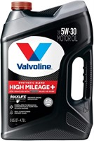 Valvoline High Mileage Motor Oil SAE 5W-30 5 QT.
