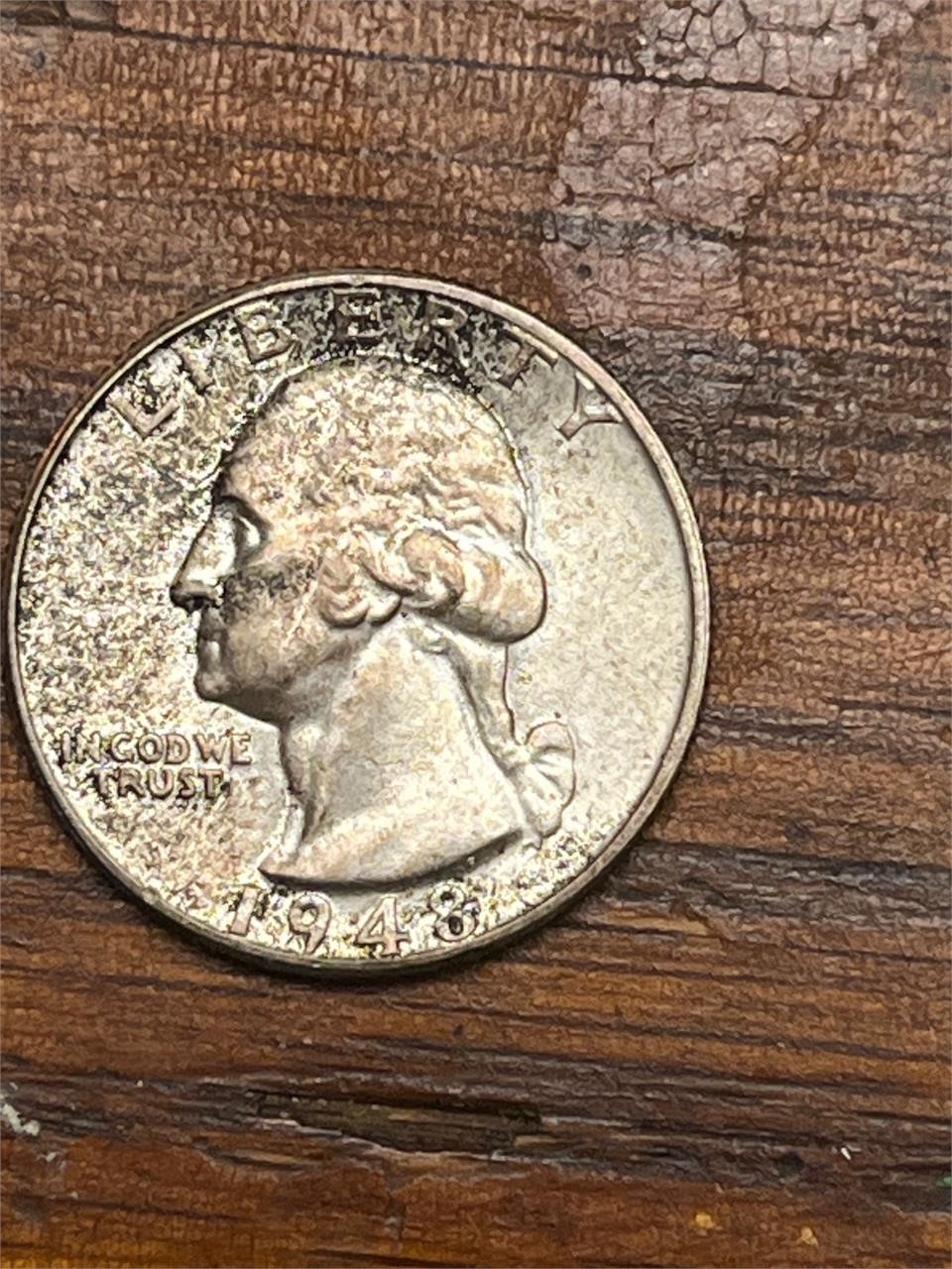1948 Silver Quarter