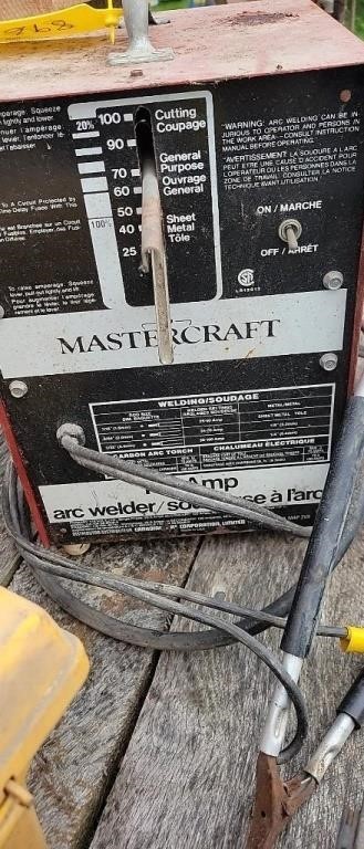Mastercraft welder