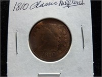 1810 US Half Cent Coin