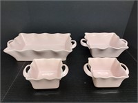 Pink Home Decor Ceramic Bowls