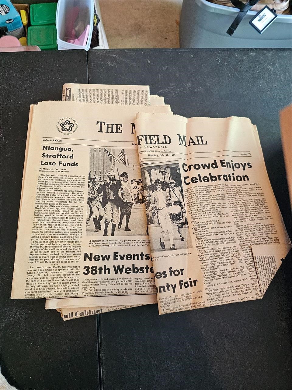Old news papers