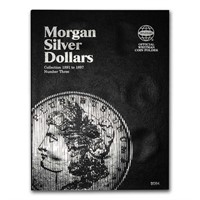 Whitman Folder #3 - Morgan Silver Dollar 1891-1897