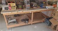 Custom Wood Work Bench