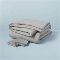 Magnolia™ 3pc Full/Queen Grey Comforter $90