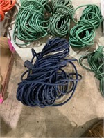 blue long extension cord