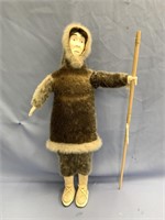Fabulous hand made native doll by Earl  Akalak, wi