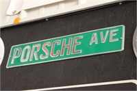 Porsche Ave Sign