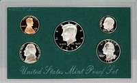 1998 United States Mint Proof Set 5 coins No Outer