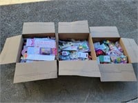 (3) Boxes of NEW Craft/Party Supplies