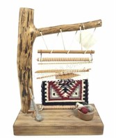 Vercinda Begay Navajo Loom Sculpture