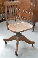 Krug Furniture Kitchener Oak Office Chair