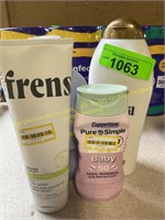 Body lotion  products &baby 50 sun protector