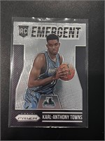Karl Anthony Towns Emergent Rookie Card