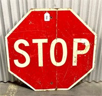 Large Vintage Collectible STOP Sign