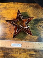 VINTAGE COPPER STAR COOKIE CUTTERS