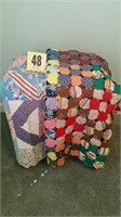 2 Hand Stitched Quilts
