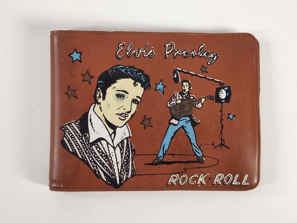 VINTAGE VINYL ELVIS PRESLEY WALLET