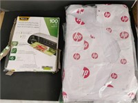 HP Printer Paper/Thermal Laminating Pouch Sheets