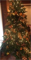 BEAUTIFUL 7 FT TALL CHRISTMAS TREE WITH LIGHTS