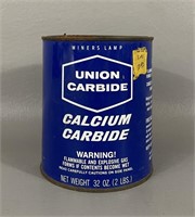 Vintage Miners Lamp Calcium Carbide Tin